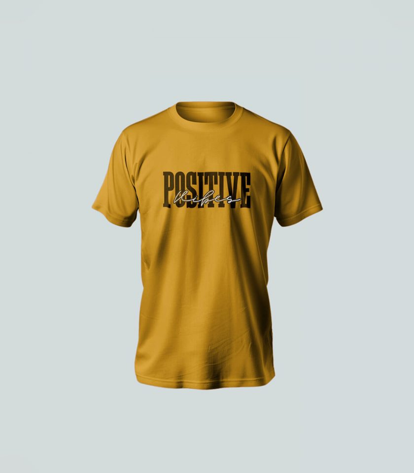 "Positive Vibes" Unisex T-Shirts – Radiate Confidence, Energy, and Style