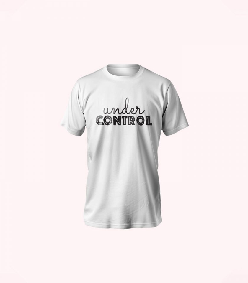 "Under Control" Unisex T-Shirt – Bold, Confident, and Stylish Statement Tee - Image 2